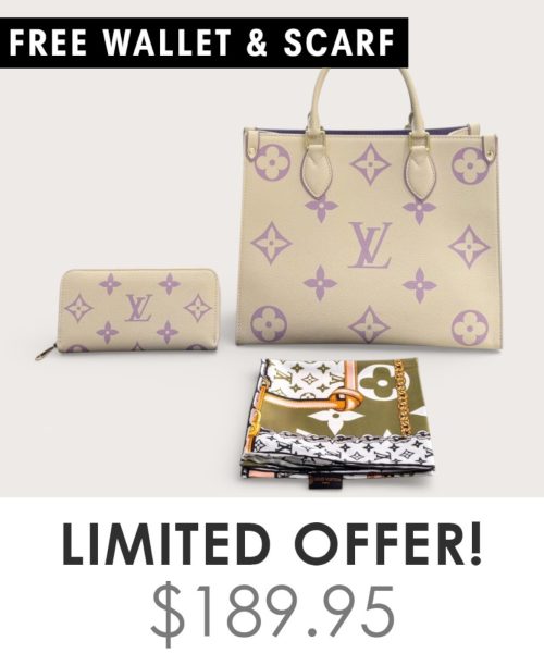 Big Bag + Gifts (FREE LV Wallet & FREE LV Scarf)