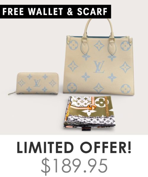 Big Bag + Gifts (FREE LV Wallet & FREE LV Scarf)