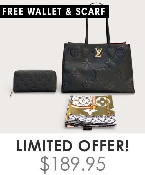 Big Bag + Gifts (FREE LV Wallet & FREE LV Scarf)