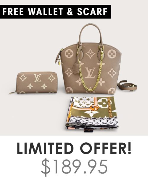Big Bag + Gifts (FREE LV Wallet & FREE LV Scarf)
