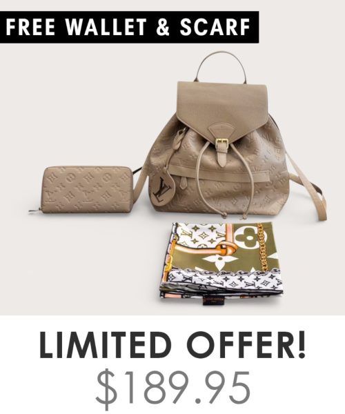 Big Bag + Gifts (FREE LV Wallet & FREE LV Scarf)
