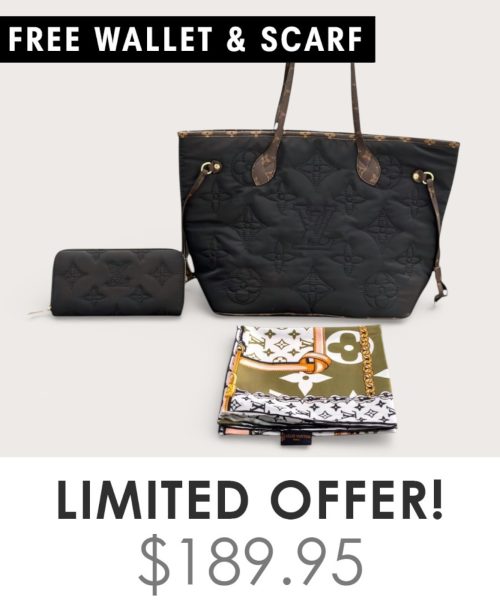 Big Bag + Gifts (FREE LV Wallet & FREE LV Scarf)