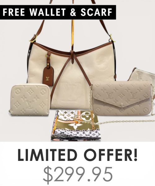 Big bag + Pochette Felicie Mini + Gifts(Free LV Wallet + Free LV Silk Scarf)