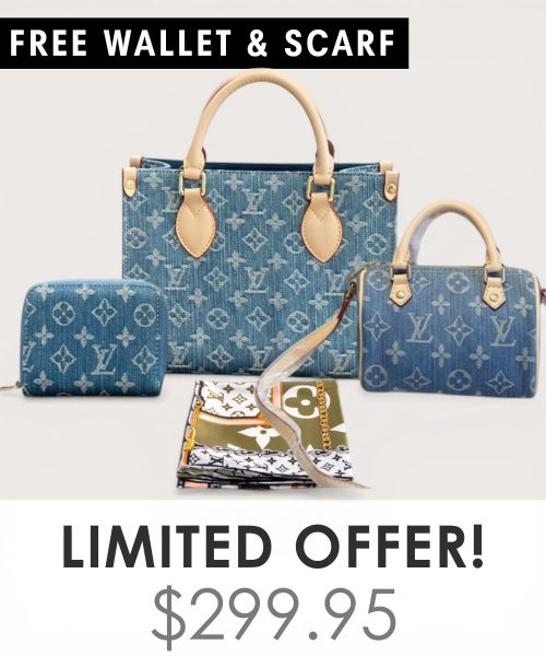 Big bag + Nano speedy + Gifts (Free LV Wallet + Free LV Silk Scarf)