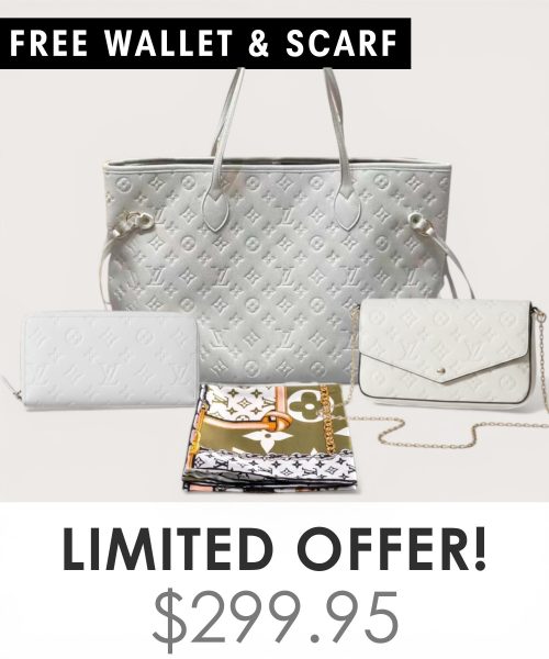 Big bag + Pochette Felicie Mini + Gifts(Free LV Wallet + Free LV Silk Scarf)