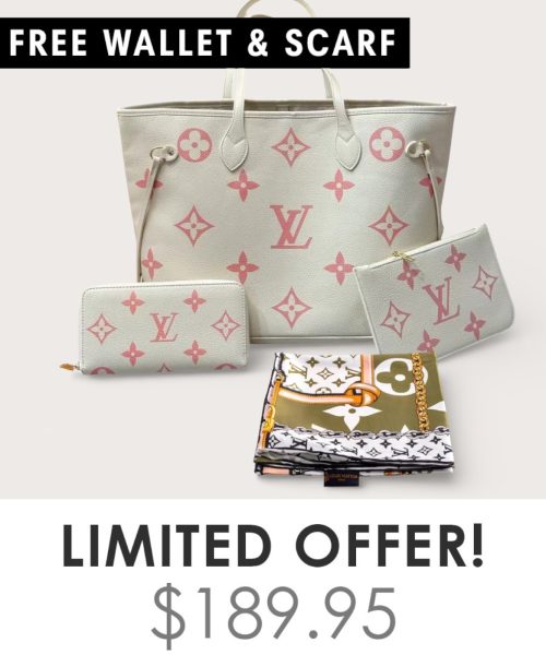 Big Bag + Gifts (FREE LV Wallet & FREE LV Scarf)