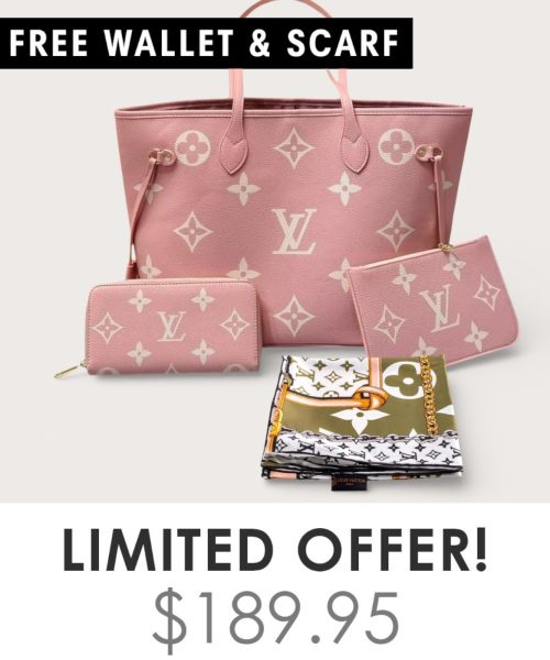 Big Bag + Gifts (FREE LV Wallet & FREE LV Scarf)