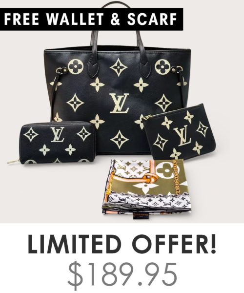 Big Bag + Gifts (FREE LV Wallet & FREE LV Scarf)