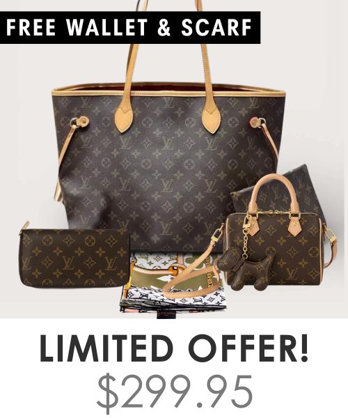 Big bag + Nano speedy + Gifts (Free LV Wallet + Free LV Silk Scarf)