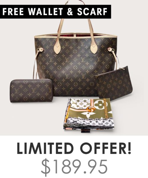 Big Bag + Gifts (FREE LV Wallet & FREE LV Scarf)