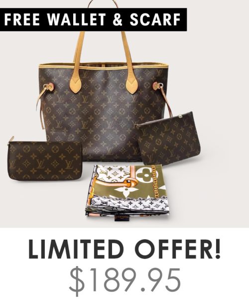 Big Bag + Gifts (FREE LV Wallet & FREE LV Scarf)