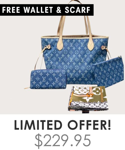 Big Bag + Gifts (FREE LV Wallet & FREE LV Scarf)