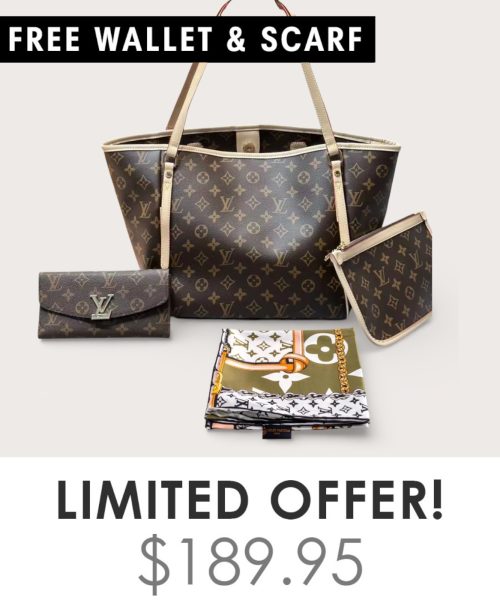 Big Bag + Gifts (FREE LV Wallet & FREE LV Scarf)