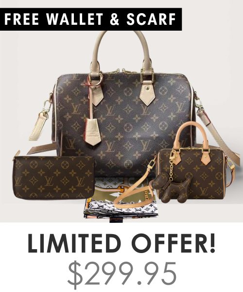 Big bag + Nano speedy + Gifts (Free LV Wallet + Free LV Silk Scarf)
