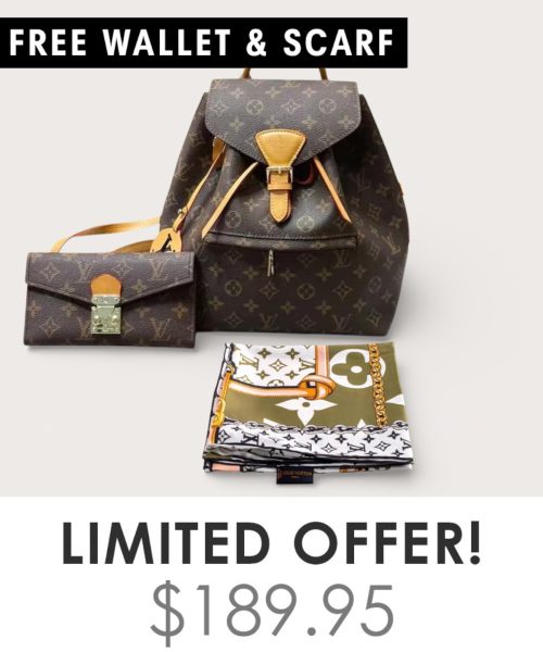 Big Bag + Gifts (FREE LV Wallet & FREE LV Scarf)