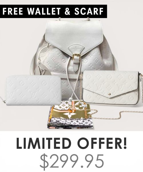 Big bag + Pochette Felicie Mini + Gifts(Free LV Wallet + Free LV Silk Scarf)