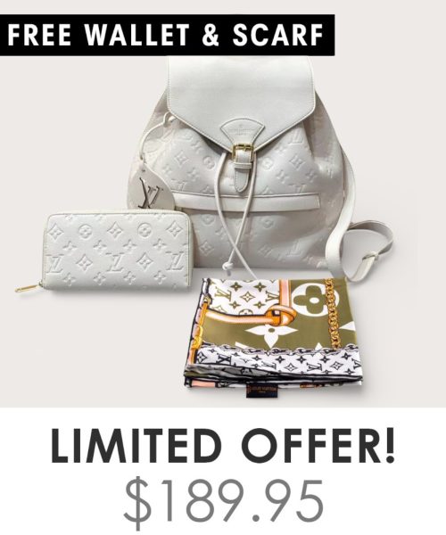 Big Bag + Gifts (FREE LV Wallet & FREE LV Scarf)