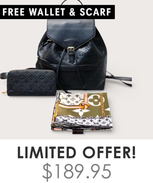 Big Bag + Gifts (FREE LV Wallet & FREE LV Scarf)