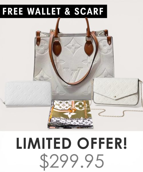 Big bag + Pochette Felicie Mini + Gifts(Free LV Wallet + Free LV Silk Scarf)