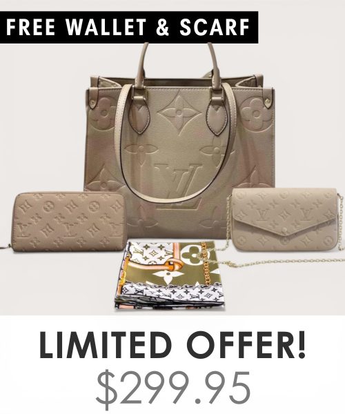 Big bag + Pochette Felicie Mini + Gifts(Free LV Wallet + Free LV Silk Scarf)