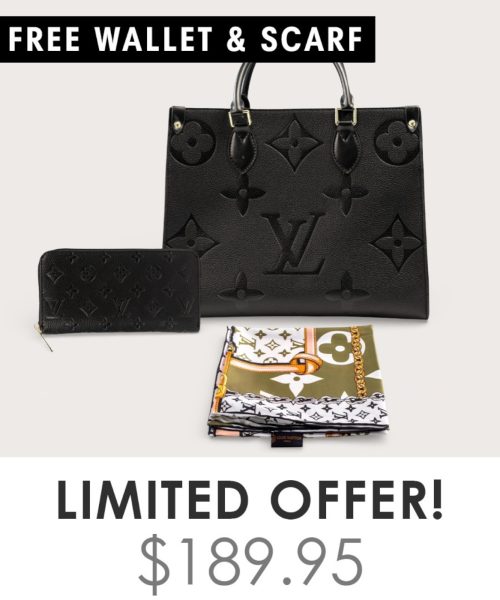 Big Bag + Gifts (FREE LV Wallet & FREE LV Scarf)