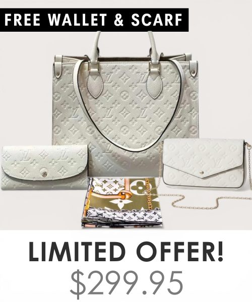 Big bag + Pochette Felicie Mini + Gifts(Free LV Wallet + Free LV Silk Scarf)