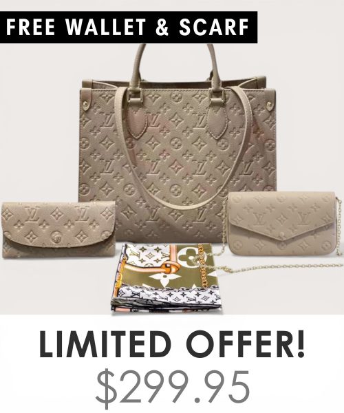 Big bag + Pochette Felicie Mini + Gifts(Free LV Wallet + Free LV Silk Scarf)