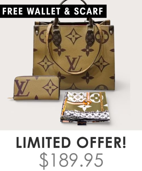 Big Bag + Gifts (FREE LV Wallet & FREE LV Scarf)