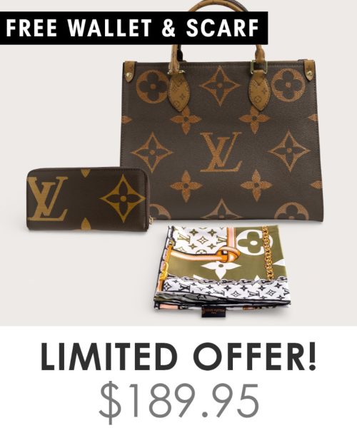 Big Bag + Gifts (FREE LV Wallet & FREE LV Scarf)