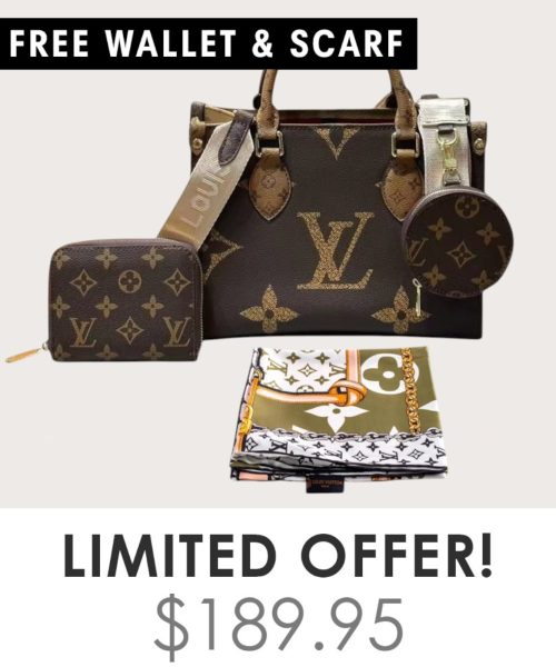 Big Bag + Gifts (FREE LV Wallet & FREE LV Scarf)