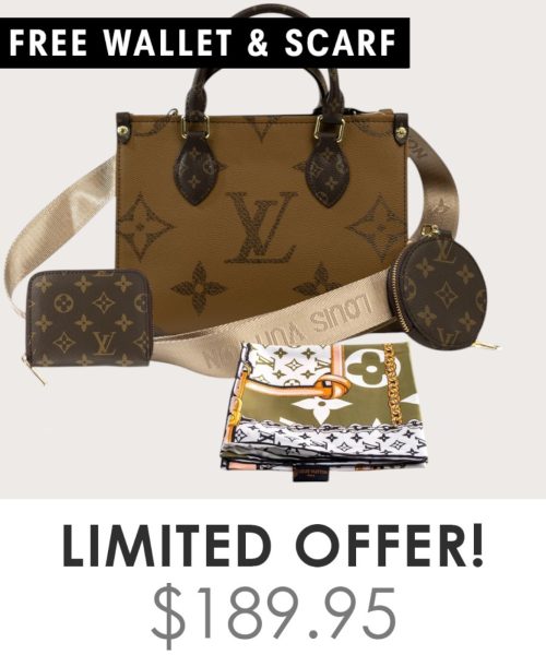 Big Bag + Gifts (FREE LV Wallet & FREE LV Scarf)