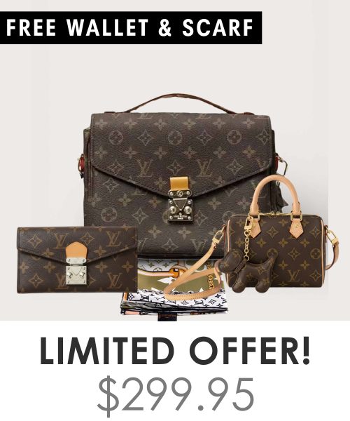 Big bag + Nano speedy + Gifts (Free LV Wallet + Free LV Silk Scarf)