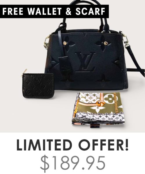 Big Bag + Gifts (FREE LV Wallet & FREE LV Scarf)