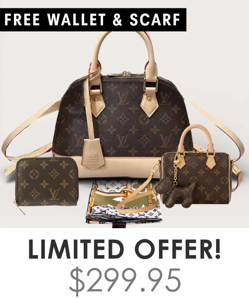Big bag + Nano speedy + Gifts (Free LV Wallet + Free LV Silk Scarf)