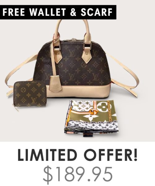 Big Bag + Gifts (FREE LV Wallet & FREE LV Scarf)