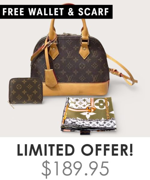 Big Bag + Gifts (FREE LV Wallet & FREE LV Scarf)