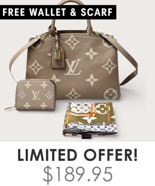Big Bag + Gifts (FREE LV Wallet & FREE LV Scarf)
