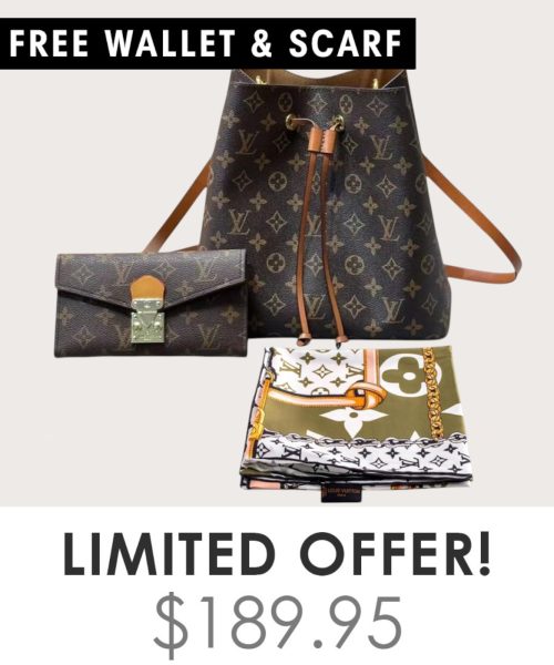 Big Bag + Gifts (FREE LV Wallet & FREE LV Scarf)