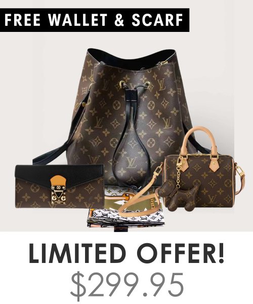 Big bag + Nano speedy + Gifts (Free LV Wallet + Free LV Silk Scarf)