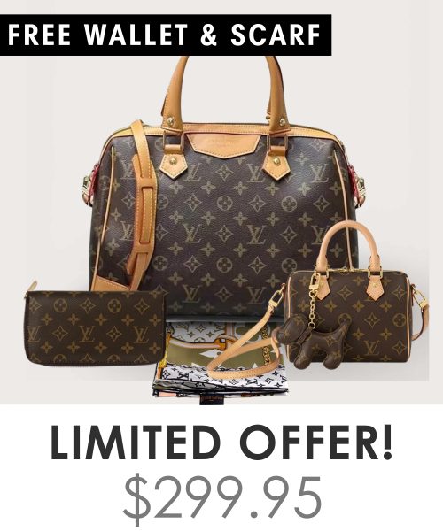 Big bag + Nano speedy + Gifts (Free LV Wallet + Free LV Silk Scarf)