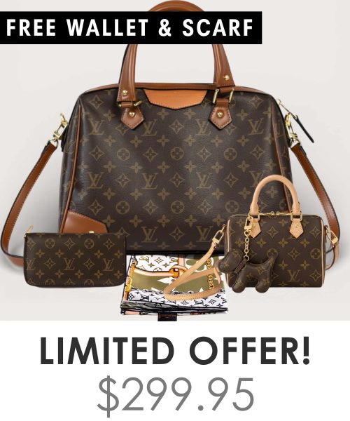 Big bag + Nano speedy + Gifts (Free LV Wallet + Free LV Silk Scarf)