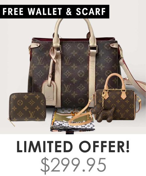 Big bag + Nano speedy + Gifts (Free LV Wallet + Free LV Silk Scarf)