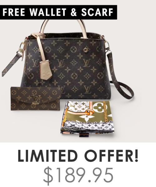 Big Bag + Gifts (FREE LV Wallet & FREE LV Scarf)