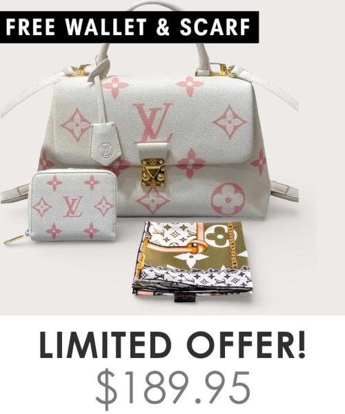 Big Bag + Gifts (FREE LV Wallet & FREE LV Scarf)