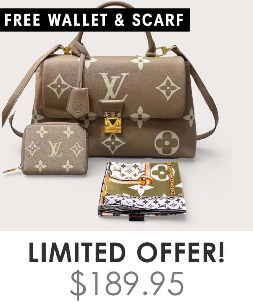 Big Bag + Gifts (FREE LV Wallet & FREE LV Scarf)