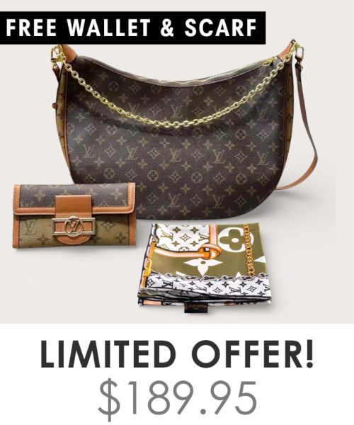 Big Bag + Gifts (FREE LV Wallet & FREE LV Scarf)