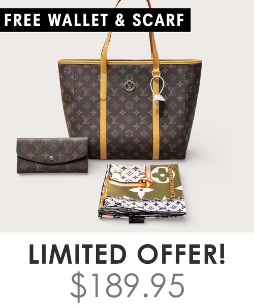 Big Bag + Gifts (FREE LV Wallet & FREE LV Scarf)