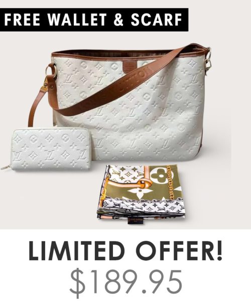 Big Bag + Gifts (FREE LV Wallet & FREE LV Scarf)