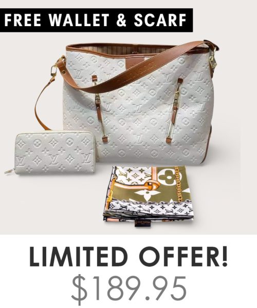 Big Bag + Gifts (FREE LV Wallet & FREE LV Scarf)