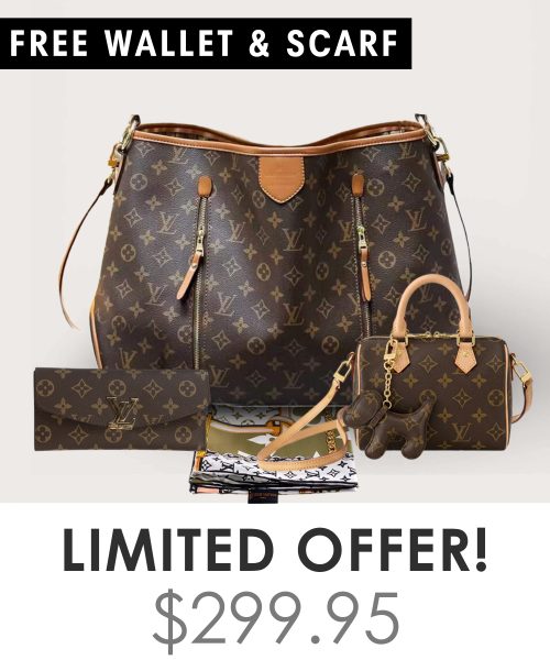 Big bag + Nano speedy + Gifts (Free LV Wallet + Free LV Silk Scarf)